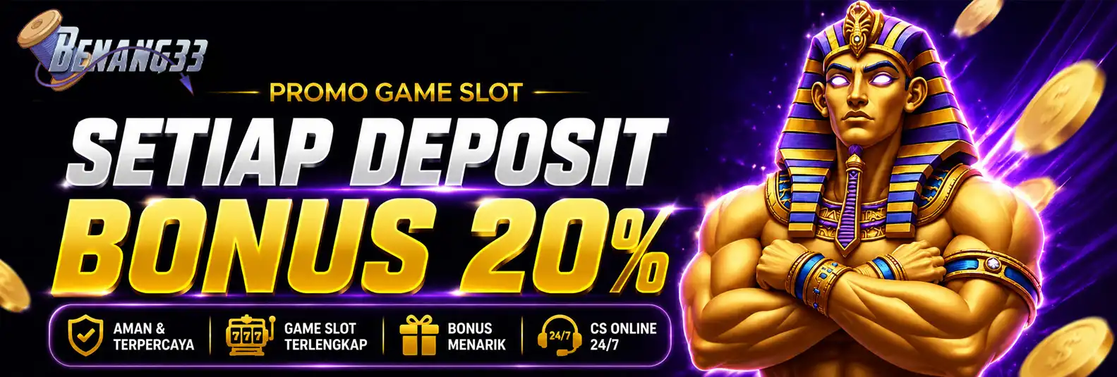 BONUS DEPOSIT 20% SLOT